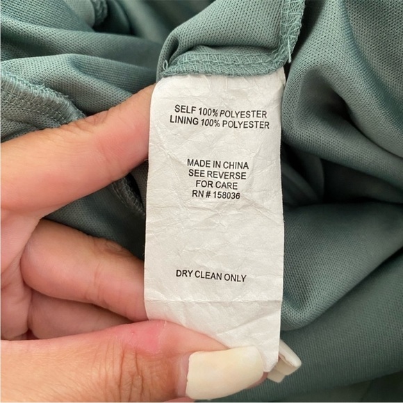 Birdy Grey Sea Glass Grace Bridesmaid Convertible Chiffon Dress - Picture 13 of 15